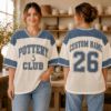 Picture of Custom Pottery Club Jersey Shirt, Personalized Pottery Jersey, Custom Name Number Ceramic Artist Shirt, Clay Studio Oversized Jersey Tee