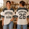 Picture of Custom Pottery Club Jersey Shirt, Personalized Pottery Jersey, Custom Name Number Ceramic Artist Shirt, Clay Studio Oversized Jersey Tee