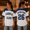 Picture of Custom Candle Club Jersey Shirt, Personalized Candle Making Jersey, Candle Lover Gift, Custom Name Number Candle Maker Tee, Cozy Craft Shirt