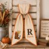 Picture of Personalized Western Fall Sash, Cowboy Boot Floral Embroidered Sash, Custom Ranch Monogram, Cowgirl Autumn Gift, Country Fall Accessory