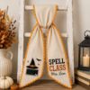 Picture of Personalized Teacher Halloween Sash, Spell Class Embroidered Sash, Custom Teacher Name, Witch Hat Sash Accessory, Halloween Teacher Gift