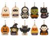 Picture of Personalized Halloween Ornament, Custom Name Wooden Ghost Mummy Skeleton Monster Ornament, Kids Halloween Gift, Spooky Family Decor