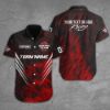 Picture of Custom Racing Team Name Work Shirt, Personalized Pit Crew Uniform, Company Logo Button Down Shirt, Motorsport Mechanic Gift, Father's Day