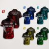 Picture of Custom Racing Team Name Work Shirt, Personalized Pit Crew Uniform, Company Logo Button Down Shirt, Motorsport Mechanic Gift, Father's Day