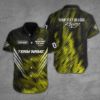 Picture of Custom Racing Team Name Work Shirt, Personalized Pit Crew Uniform, Company Logo Button Down Shirt, Motorsport Mechanic Gift, Father's Day