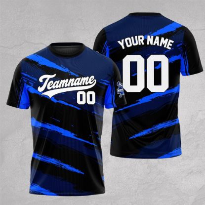 Picture of Custom Baseball Jersey, Personalized Name Number Shirt, Team Baseball Uniform, Kids Sports Outfit, Custom Player Gift, Baseball Fan Apparel