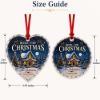 Picture of Personalized First Christmas Married Glass Ornament 2026, Custom Couple Names & Date, Mr Mrs Keepsake, Newlywed Christmas Gift, Tree Decor