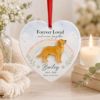 Picture of Personalized Pet Memorial Ornament, Custom Dog Memorial Christmas Ornament, Rainbow Bridge Pet Loss Gift, Dog Remembrance Keepsake 2026
