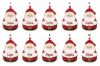 Picture of Personalized Santa Ornament, Custom Name Christmas Ornament, Kids Christmas Gift, Wooden Santa Keepsake, 2026 Xmas Tree Decor, Family Gift