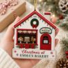 Picture of Personalized Baker Christmas Ornament, Custom Bakery Name Gift, Bakery Owner Ornament, Baker Gift, Christmas 2026 Keepsake, Xmas Decor Gift