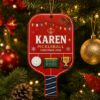 Picture of Personalized Pickleball Christmas Ornament, Custom Name Pickleball Gift, Player Ornament, Pickleball Lover Gift, 2026 Xmas Keepsake for Her
