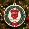 Picture of Personalized Baby First Christmas Ornament, Custom Name Baby Onesie Ornament, Newborn Keepsake, Baby 1st Christmas Gift, 2026 Xmas Tree Gift