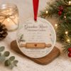 Picture of Personalized Family Recipe Ornament, Custom Handwritten Recipe Christmas Gift, Grandma Recipe Keepsake, Ceramic Acrylic Ornament Gift 2026