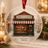 Picture of Personalized Bakery Christmas Ornament, Custom Bakery Name Gift, Baker Gift, Small Business Ornament, 2026 Christmas Keepsake, Shop Decor