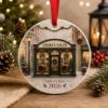 Picture of Personalized Hair Salon Christmas Ornament, Custom Salon Name Gift, Hair Stylist Ornament, Salon Owner Gift, Beauty Shop Christmas Keepsake