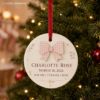 Picture of Personalized Baby Birth Ornament, Custom Birth Stats Christmas Ornament, Newborn Keepsake, Baby Girl Gift, Birth Announcement Ornament 2026