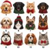 Picture of Personalized Pet Family Ornament, Custom Dog Cat Names Christmas Gift, 2D Flat Ornament, Multi Pet Lover Keepsake, Pet Crew Christmas 2026