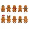 Picture of Personalized Family Christmas Ornament, Custom Gingerbread House Names 2 Layer Ceramic Acrylic Ornament, Family Christmas Keepsake Gift 2026
