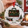 Picture of Personalized Fishing Christmas Ornament, Custom Tackle Box 2 Layer Ceramic Acrylic Ornament, Fisherman Gift, Fishing Keepsake Gift 2026