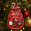 Picture of Personalized Golf Christmas Ornament, Custom Name Golf Bag Wood Ornament, Golf Lover Christmas Keepsake, Golfer Christmas Gift 2026