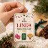 Picture of Personalized Mahjong Christmas Ornament, Custom Name Mahjong Club Wood Ornament, Mahjong Player Gift for Women, Game Night Keepsake 2026