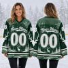Picture of Personalized Christmas Hockey Jersey, Custom Name Number Team Shirt, Reindeer Snowflake Winter Sports Jersey, Holiday Gift for Hockey Fans
