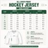 Picture of Personalized Christmas Hockey Jersey, Custom Name Number Team Shirt, Reindeer Snowflake Winter Sports Jersey, Holiday Gift for Hockey Fans