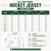 Picture of Personalized Christmas Hockey Jersey, Santa Claus Hockey Shirt, Custom Name Number Team Jersey, Holiday Hockey Gift, Winter Sports Apparel