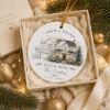 Picture of Personalized New Home Ornament, Custom House Portrait Christmas Ornament, Family Name Keepsake, First Home Gift, Housewarming Gift 2026