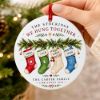 Picture of Personalized Family Ornament, Custom Stocking Christmas Ornament with Names, Family Christmas Keepsake Gift, Parents Grandparents Gift 2026
