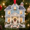 Picture of Personalized First Home Christmas Ornament, Custom House Acrylic Ornament, New Home Gift, Couple Keepsake, Homeowner Holiday Decor 2026