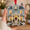 Picture of Personalized First Home Christmas Ornament, Custom House Acrylic Ornament, New Home Gift, Couple Keepsake, Homeowner Holiday Decor 2026