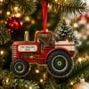 Picture of Personalized Tractor Christmas Ornament, Custom Farm Acrylic Ornament, Farmer Gift, Country Farmhouse Keepsake, Christmas Tree Decor 2026