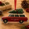 Picture of Personalized Christmas Car Ornament, Custom Family Road Trip Acrylic Ornament, Vintage Station Wagon Gift, Travel Memory Keepsake 2026