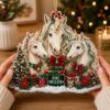 Picture of Personalized Unicorn Christmas Ornament, Custom Unicorn Acrylic Ornament, Fantasy Horse Gift, Magical Christmas Keepsake, Holiday Decor 2026