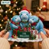 Picture of Personalized Manatee Christmas Ornament, Custom West Indian Manatee Acrylic Ornament, Sea Animal Lover Gift, Ocean Keepsake, Holiday Decor