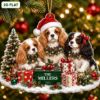 Picture of Personalized Cavalier King Charles Spaniel Christmas Ornament, Custom CKCS Dog Acrylic Ornament, Dog Lover Gift, Pet Family Keepsake 2026