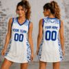 Picture of Custom Basketball Jersey Dress, Personalized Basketball Tank Dress With Name Number, Women's Game Day Outfit, Team Sports Gift