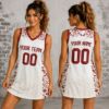 Picture of Custom Basketball Jersey Dress, Personalized Basketball Tank Dress With Name Number, Women's Game Day Outfit, Team Sports Gift