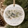 Picture of Custom House Christmas Ornament 2026, Personalized Family Home Keepsake, Address Ornament, New Home Gift, Christmas Tree Decoration