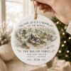 Picture of Custom House Christmas Ornament 2026, Personalized Family Home Keepsake, Address Ornament, New Home Gift, Christmas Tree Decoration