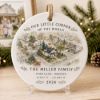 Picture of Custom House Christmas Ornament 2026, Personalized Family Home Keepsake, Address Ornament, New Home Gift, Christmas Tree Decoration