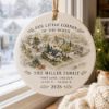 Picture of Custom House Christmas Ornament 2026, Personalized Family Home Keepsake, Address Ornament, New Home Gift, Christmas Tree Decoration