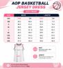 Picture of Personalized Basketball Jersey Dress, Custom Team Name & Number, Women's Game Day Tank Dress, Basketball Fan Outfit, Sports Gift for Women