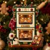 Picture of Personalized Baking Oven Acrylic Ornament 2026, Custom Name Double Oven Christmas Keepsake, Baker Gift, Home Baker Kitchen Holiday Decor