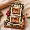 Picture of Personalized Baking Oven Acrylic Ornament 2026, Custom Name Double Oven Christmas Keepsake, Baker Gift, Home Baker Kitchen Holiday Decor