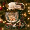 Picture of Personalized Baking Mixer Acrylic Ornament 2026, Custom Name Stand Mixer Christmas Keepsake, Baker Gift, Kitchen Holiday Tree Decor