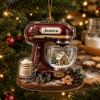 Picture of Personalized Stand Mixer Acrylic Ornament 2026, Custom Name Baker Christmas Keepsake, Baking Lover Gift, Kitchen Holiday Tree Decor