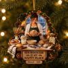 Picture of Personalized Sourdough Ornament 2026, Custom Name Bread Baker Christmas Keepsake, Sourdough Lover Gift, Home Baker Gift, Gift for Her