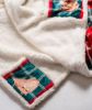 Picture of Personalized Ghost Book Club Wearable Blanket, Custom Name Halloween Hooded Blanket, Book Lover Sherpa Blanket, Spooky Reader Gift